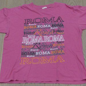 Roma Pink Large T-Shirt